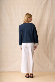 Neris Pepa Jacket | Blue Indigo