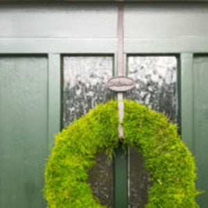Parnell Door Wreath Hanger Welcome 7x11x36cm