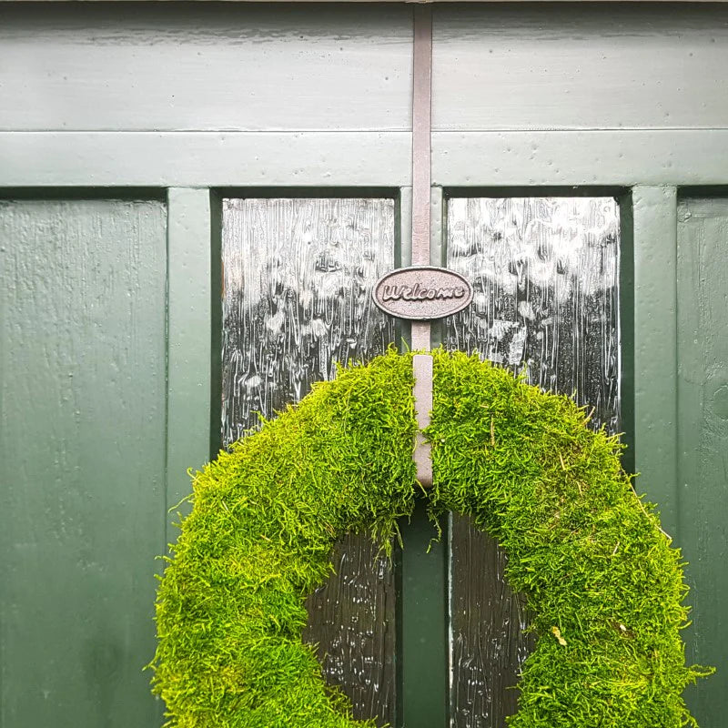 Parnell Door Wreath Hanger Welcome 7x11x36cm