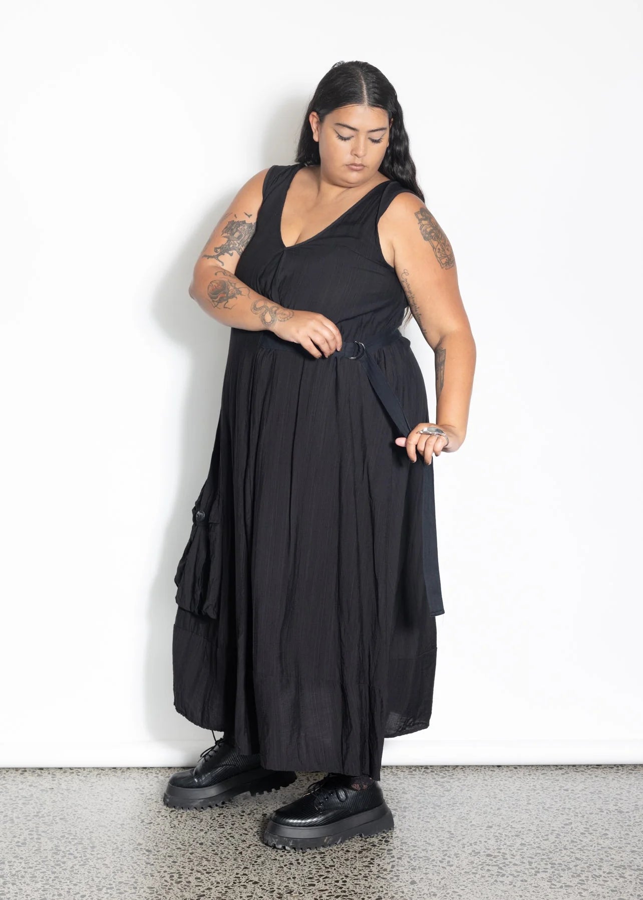 LaLA Oceans Dress |  Black