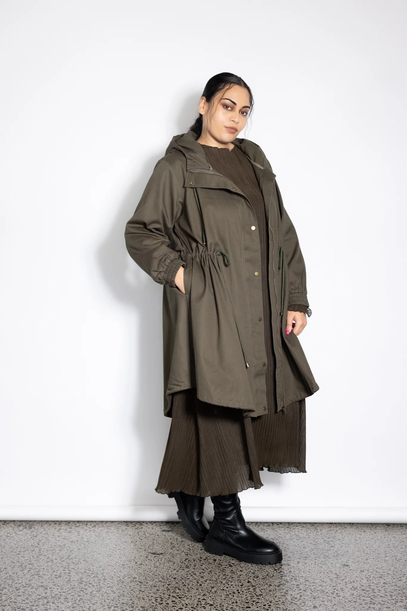LaLA Anorak | Khaki