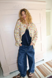 Lollys Laundry Lily Quilted Jacket | Flower Print