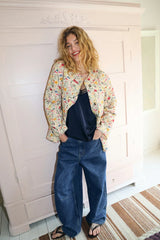 Lollys Laundry Lily Quilted Jacket | Flower Print
