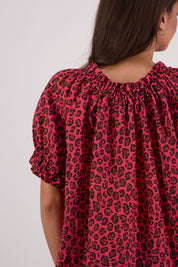 Briarwood Teddy Top | Animal Print