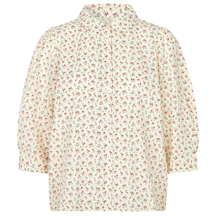 Lollys Laundry Bono Shirt | Red Flower