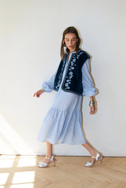 Lollys Laundry Bin Vest | Blue