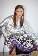 Lollys Laundry Liw Bomber Jacket | Silver