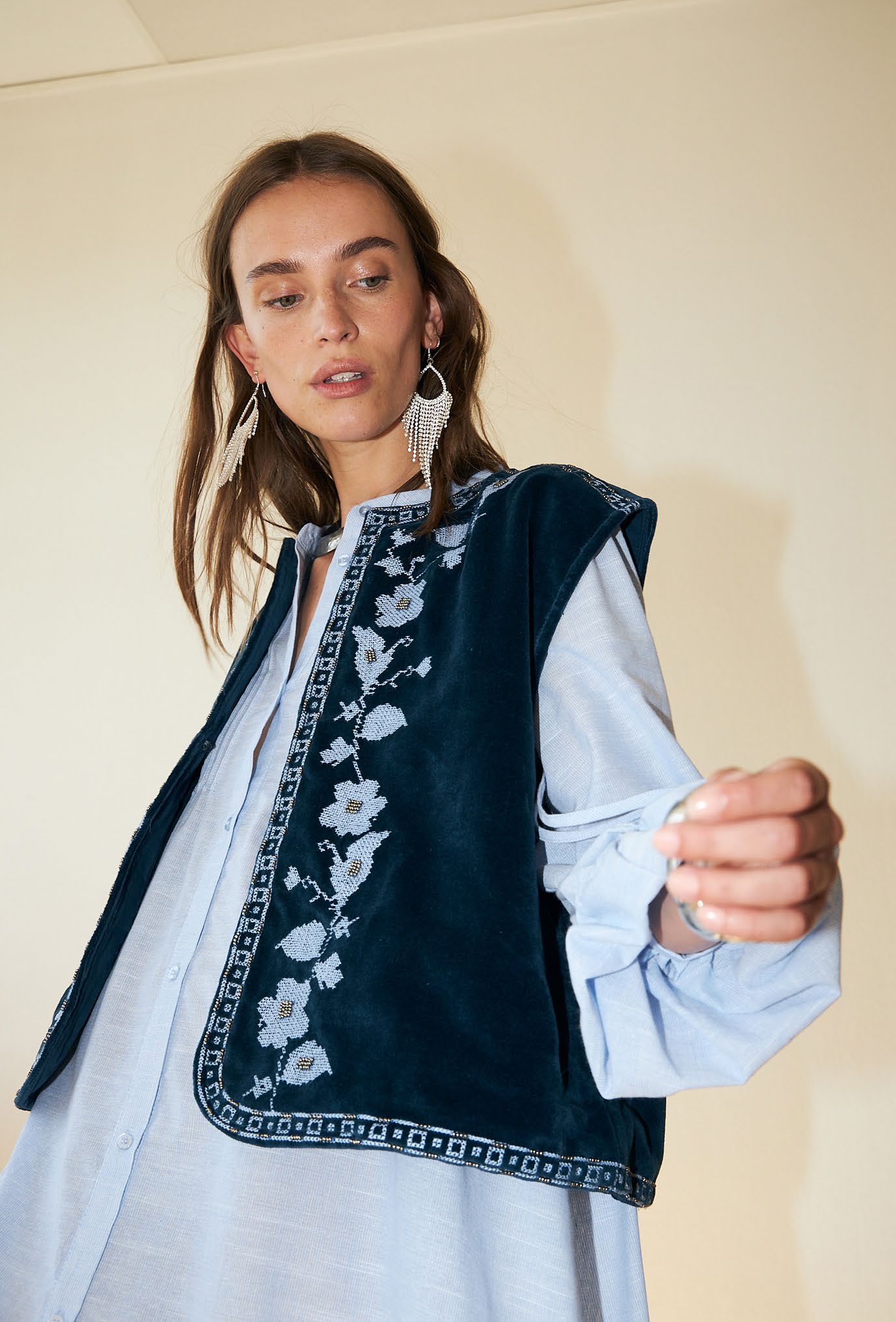 Lollys Laundry Bin Vest | Blue