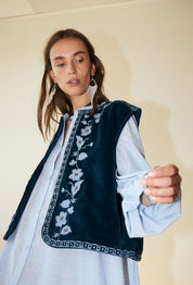 Lollys Laundry Bin Vest | Blue