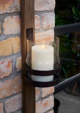 French Country Luca Hurricane Wall Sconce