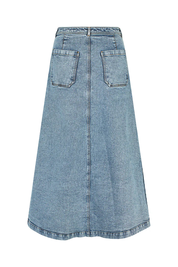 Lollys Laundry Luna Maxi Skirt | Blue