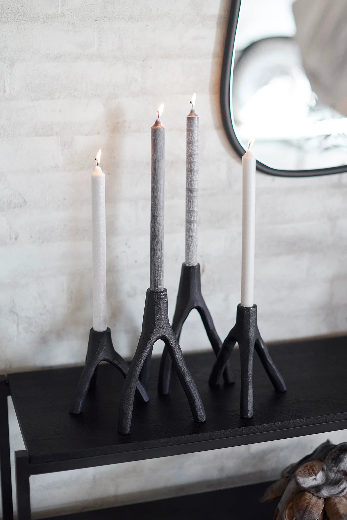 Muubs Aion Candleholder | L Black