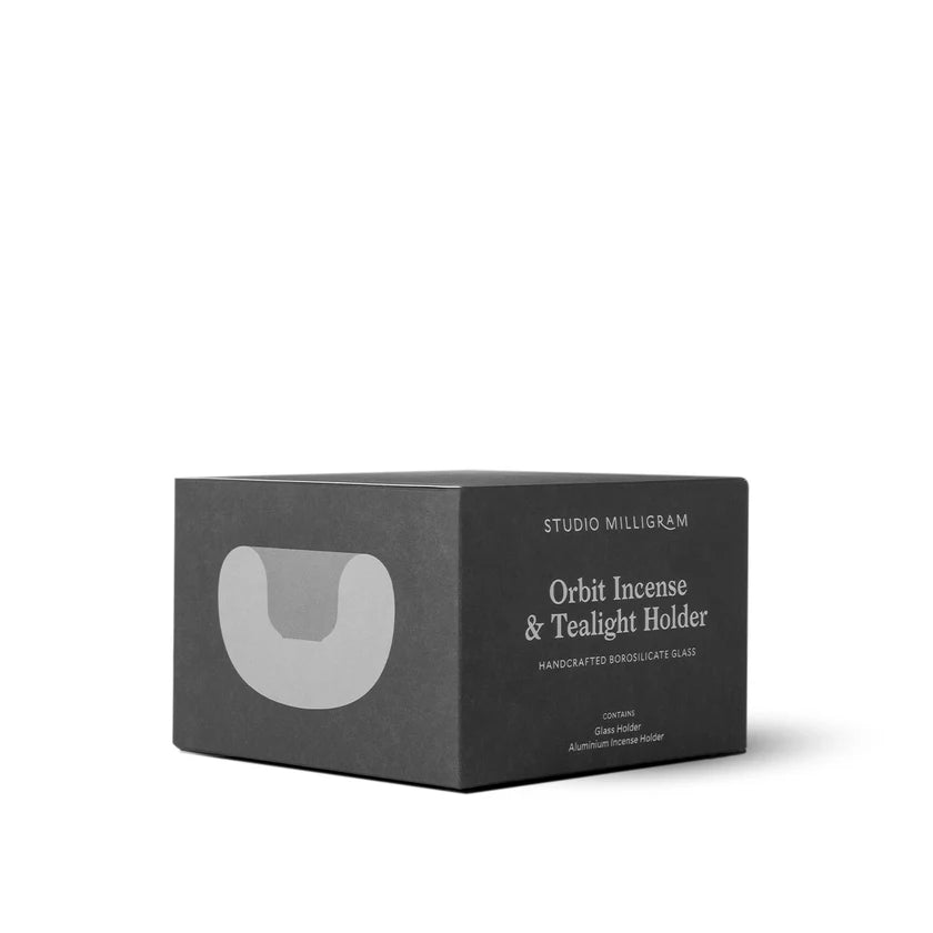 Studio Milligram Orbit Incense Holder 100mm | Smoke