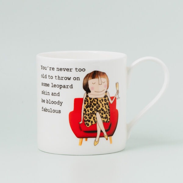 Rosie Made A Thing Mug | Leopard Mug