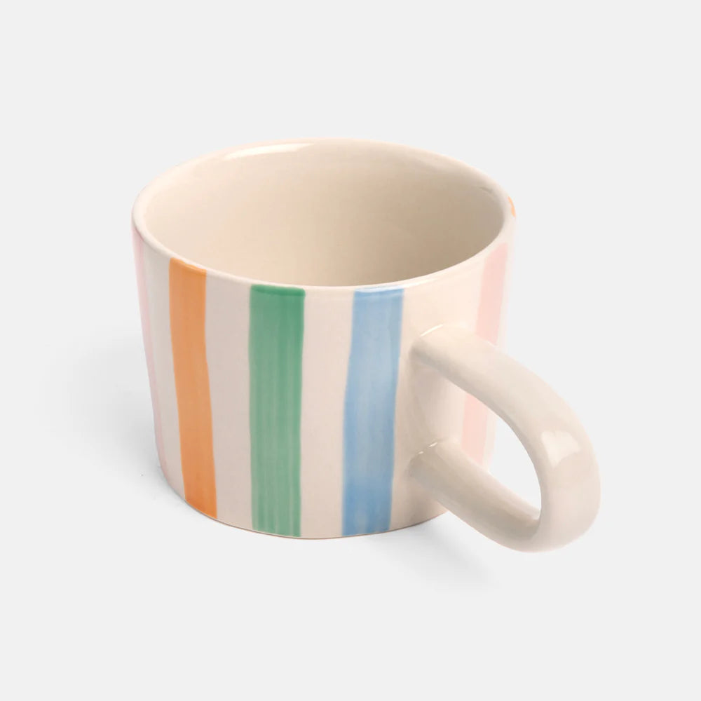 Caroline Gardiner Mug | Multi Stripe