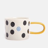 Caroline Gardiner Ceramic Mug | Blue Accent Dotty