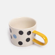 Caroline Gardiner Ceramic Mug | Blue Accent Dotty