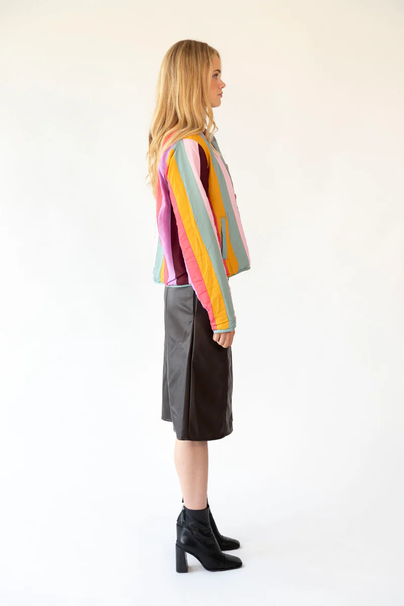 Lollys Laundry Emilia Quilted Jacket | Multi