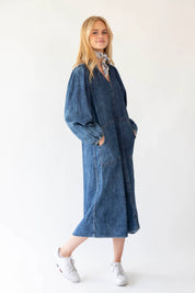 Lollys Laundry Paris Midi Dress | Blue