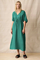 Neris Mia Dress | Malachite