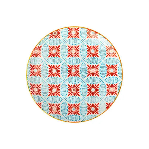 Mikasa Side Plate | Blue Mosaic 18cm