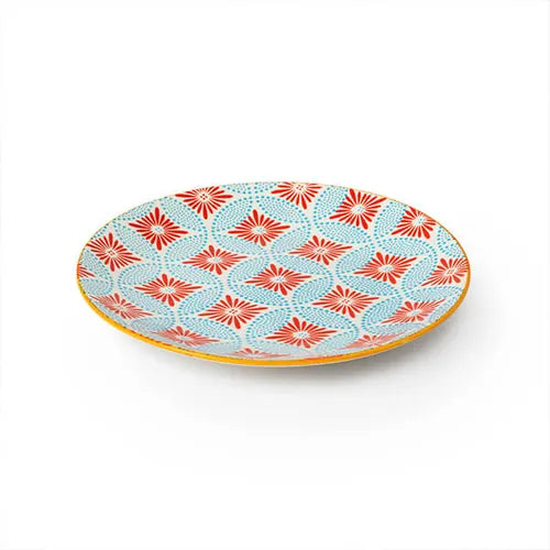 Mikasa Side Plate | Blue Mosaic 18cm