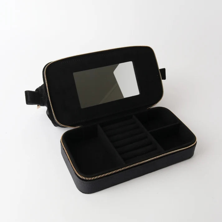 Le Forge Jewellery Make-up Bag | Black Velvet