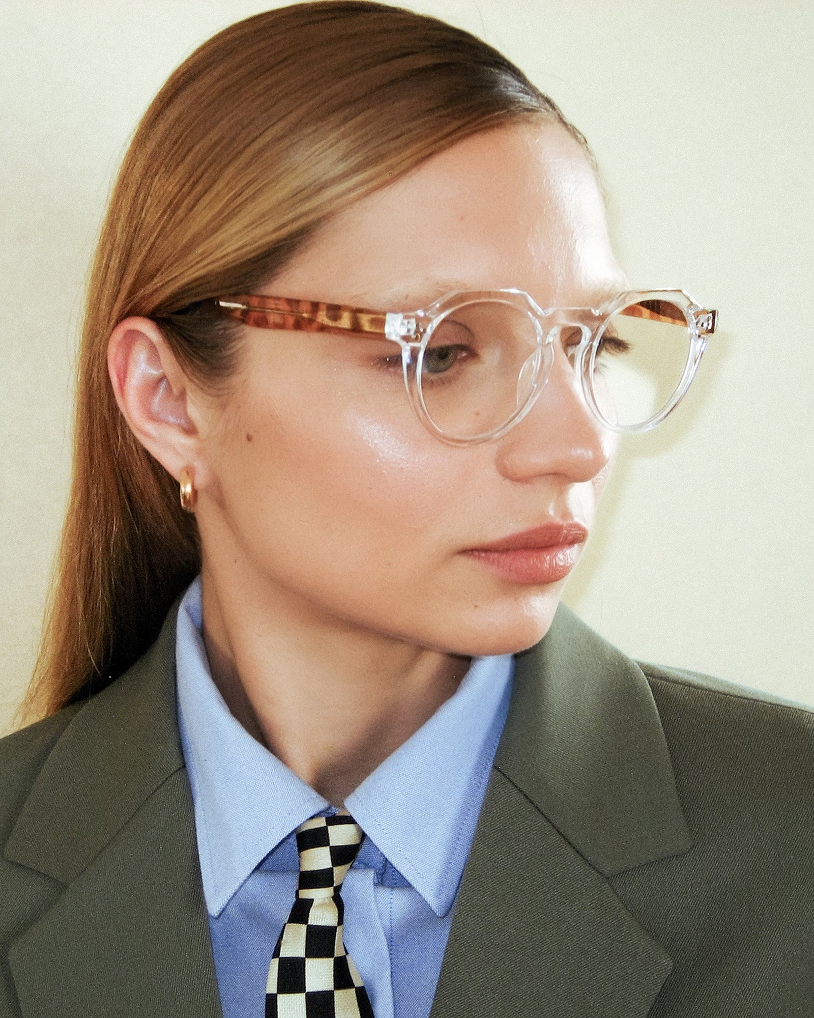 Reality Mackinlay Reading Glasses | Crystal Turtle