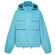 Moke Maggie Rain Jacket | Aqua