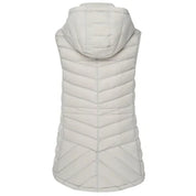 Moke Mary-Claire 90/10 Packable Down Vest | Silver