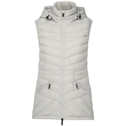 Moke Mary-Claire 90/10 Packable Down Vest | Silver