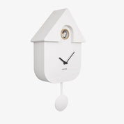 Karlsson Modern Cuckoo Clock | White