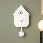 Karlsson Modern Cuckoo Clock | White