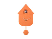 Karlsson Modern Cuckoo Clock | Bright Orange