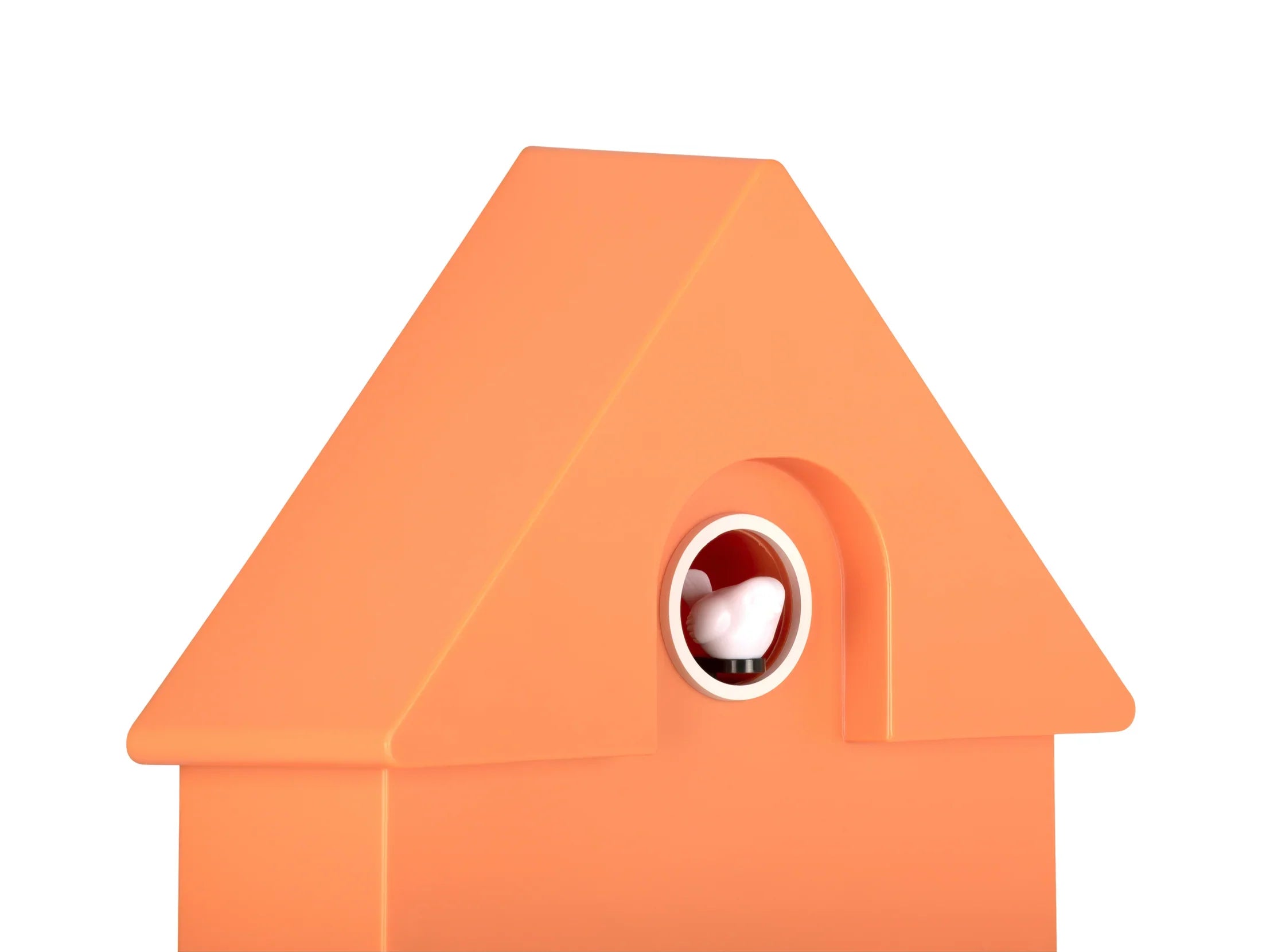 Karlsson Modern Cuckoo Clock | Bright Orange