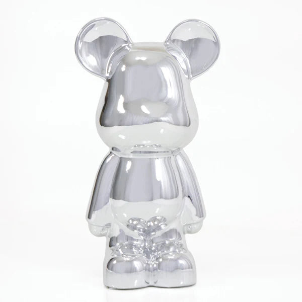 MBH Bear Money Bank Silver