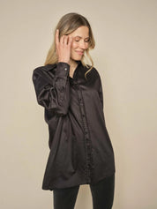 Mos Mosh Danika Sheer Shirt | Black