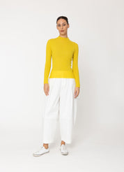 Two By Two Derby Top | Sunshine