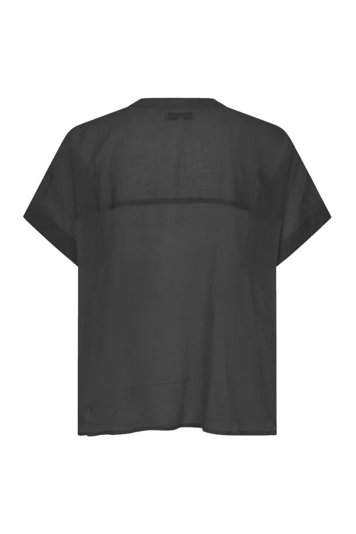 Lollys Laundry Mya Shirt | Washed Black