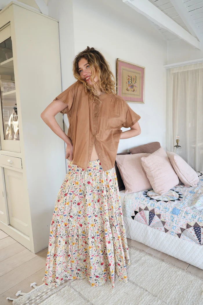 Lollys Laundry Mya Shirt | Camel