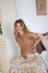 Lollys Laundry Mya Shirt | Camel