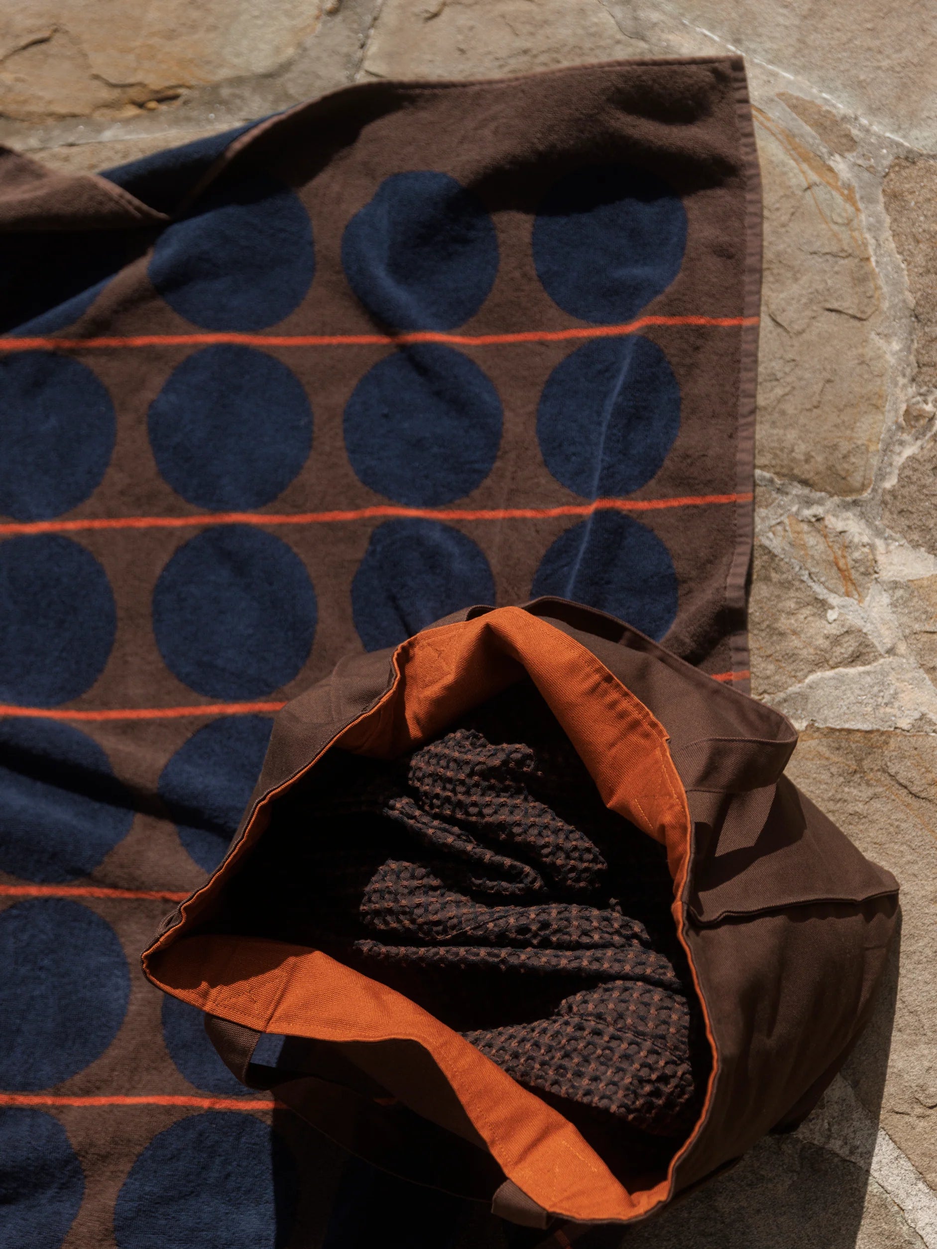 Citta Cala Beach Bag | Rye Paprika