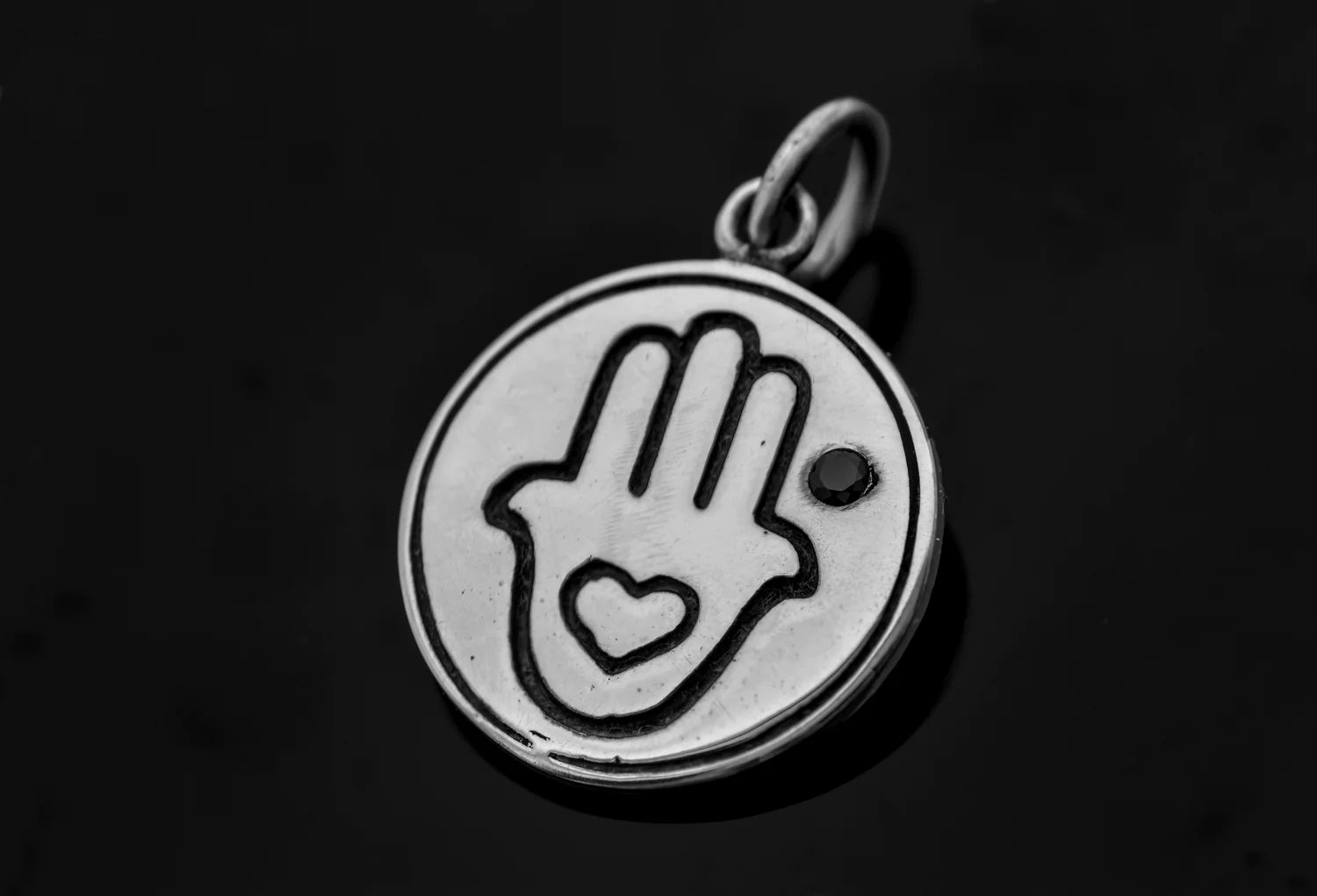 Nikki Ross Control Within Coin Silver