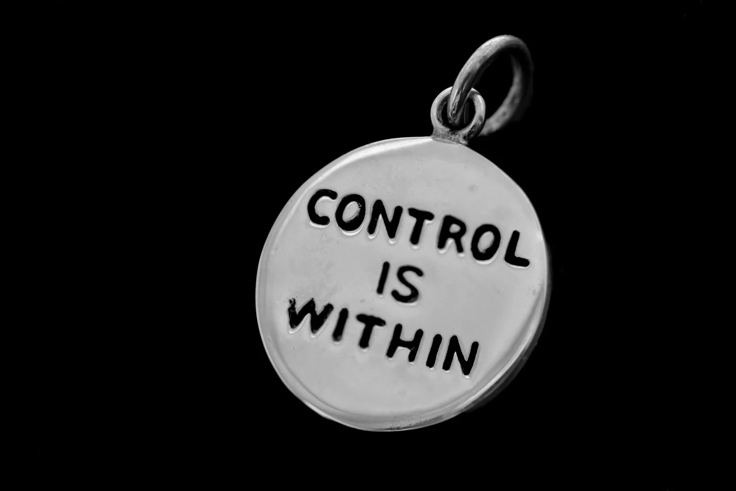 Nikki Ross Control Within Coin Silver