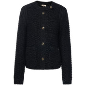 Moke Elle Womens Cardigan | Black