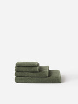 Citta Classic Cotton Hand Towel | Olive