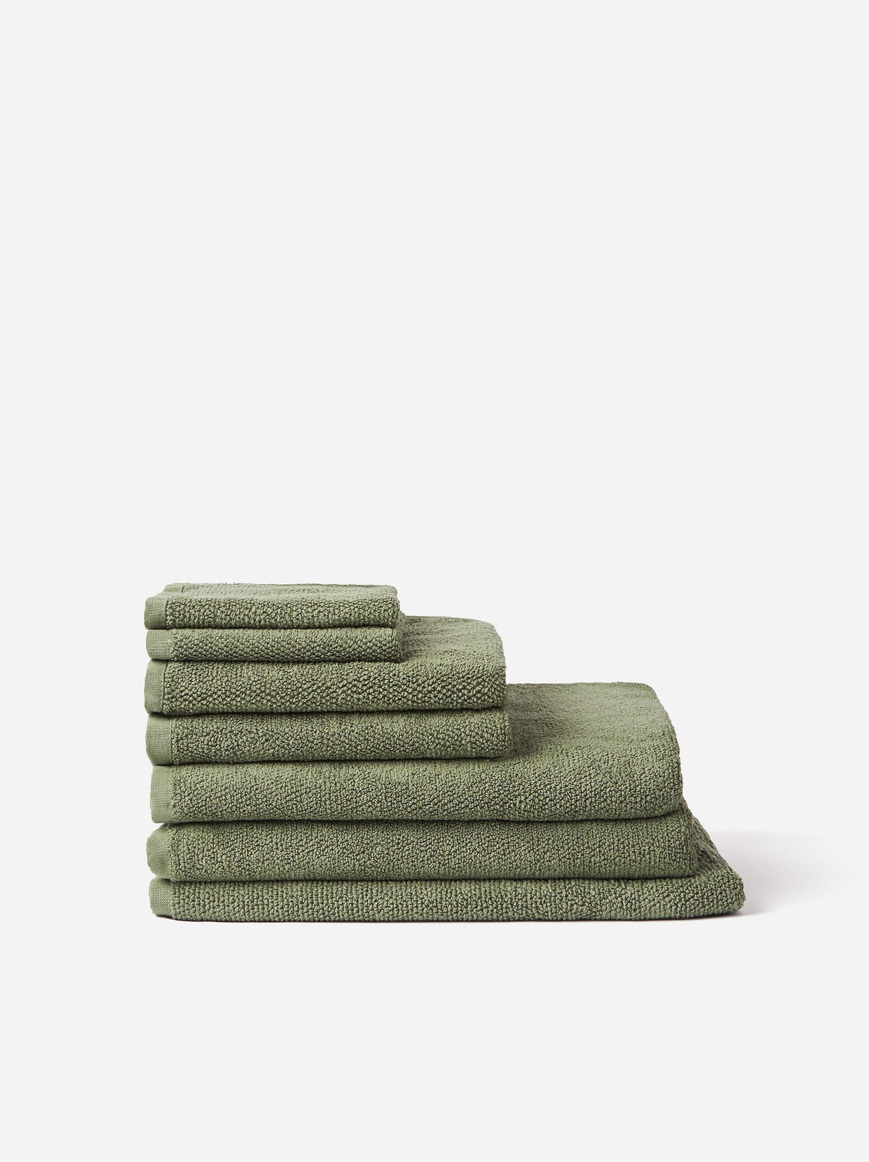 Citta Classic Cotton Towel Bundle | Olive