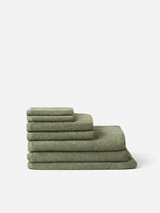 Citta Classic Cotton Towel Bundle | Olive