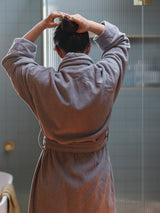 Citta Velour Cotton Robe | Pansey