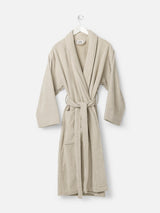 Citta Velour Cotton Robe | Oat